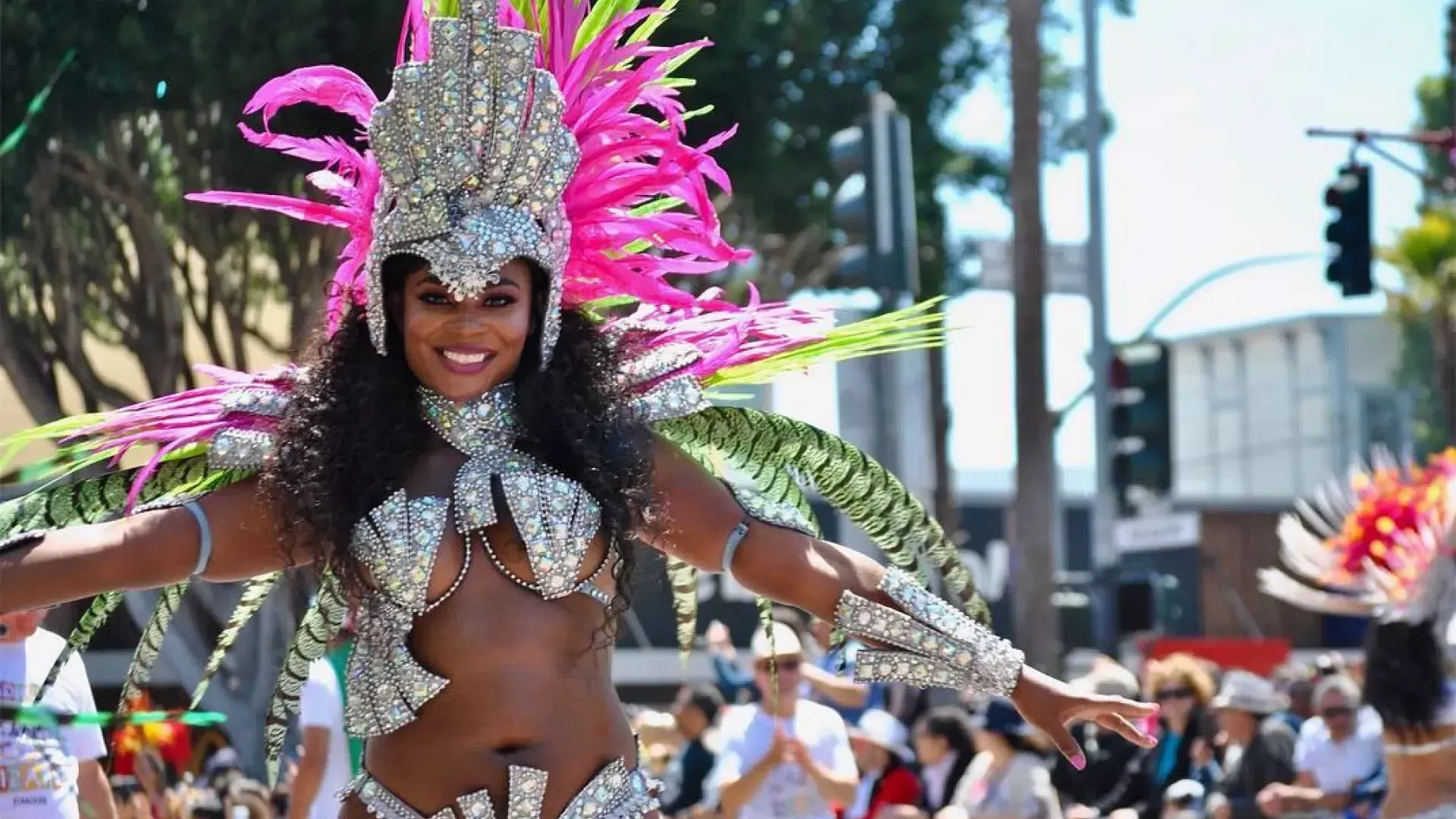 Danseuse de carnaval à la Mission